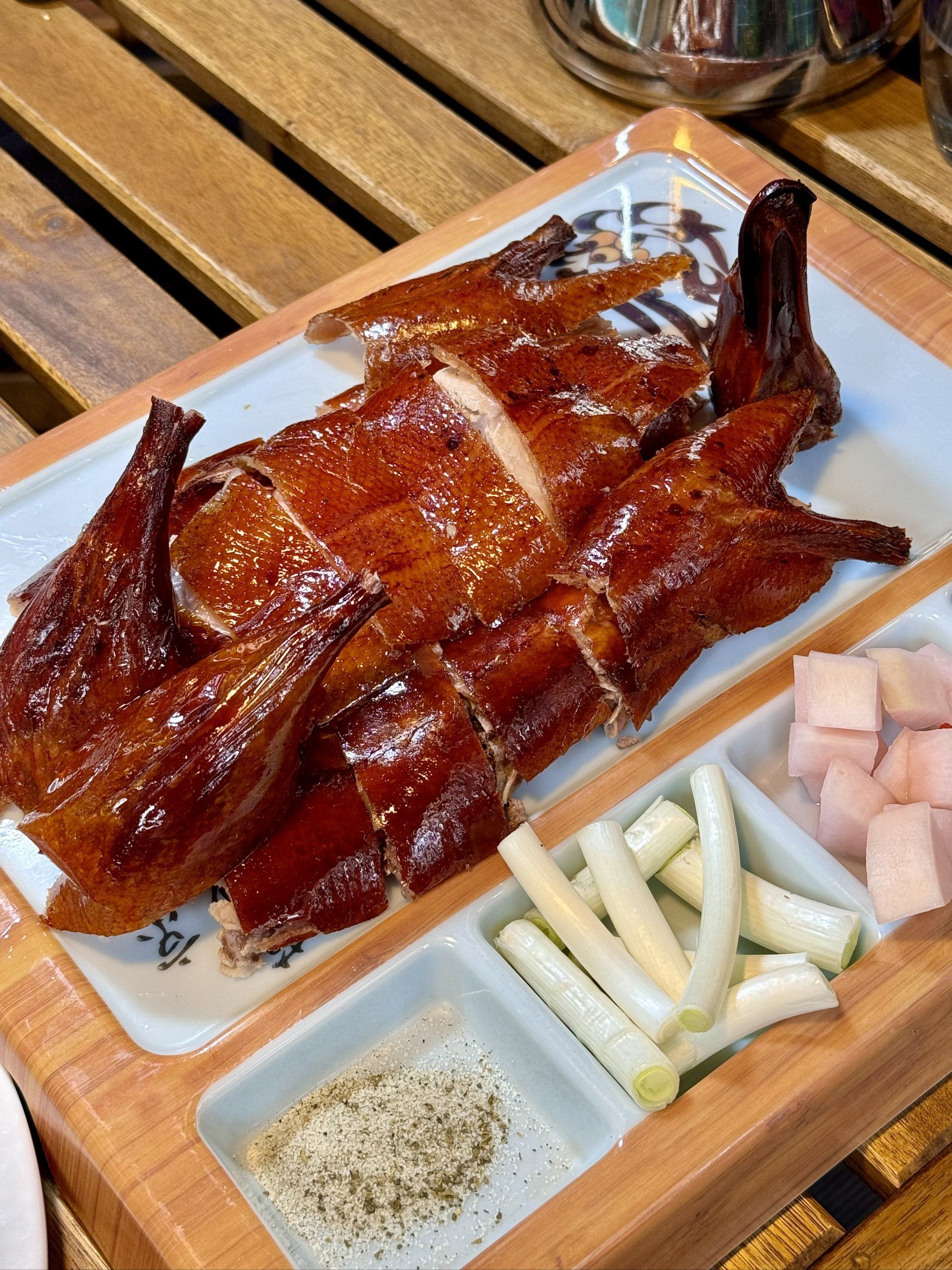 刚出炉的烤鸭,美味满分