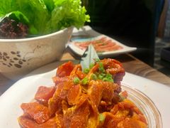 -明洞阿姨·韩式酱蟹烤肉·创意料理(三元桥店)