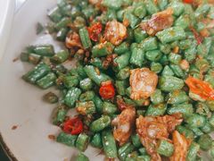 XO酱蛤蜊肉配新鲜四季豆-鹿港小镇(金虹桥国际中心店)