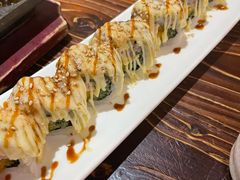 鲜切芒果芝士卷寿司-小川洋风料理(街道口店)