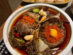 -草家酱蟹炭火烤肉店(珲春南路一店)
