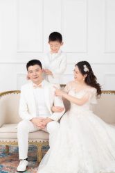 -时光纪亲子全家福照相馆(静安店母女写真父母纪念照)