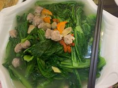 燕麦肉丸叶绿素-新兴家喻酒家·羊城名宴(昌岗店)