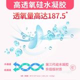 推荐一款高透氧硅水凝胶隐形眼镜 隐形眼镜透气之王