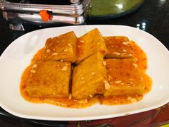 金牌蛋豆腐-刘胖子家常菜·蹄花焖藕(中南店)