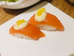 芒果三文鱼寿司-小句号·精致料理(江南环球港店)