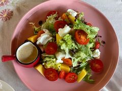 水牛奶酪配新鲜番茄罗勒酱-花·fleur古董西餐厅(西城夜未央店)