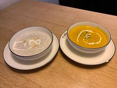 奶油南瓜汤-托斯卡纳烘焙意大利餐厅(五天地店)