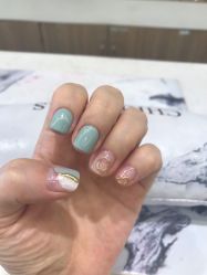 -手牵手美甲