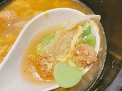 蚕豆米毛圆汤-金锅小厨(乐活街店)