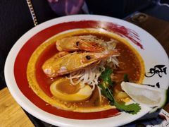 社长原汤拉面双虾双蛋-雷门拉面店(新光天地店)