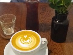 拿铁-竹子咖啡bamboo coffee