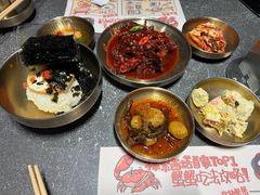 -草家酱蟹炭火烤肉店(珲春南路二店)