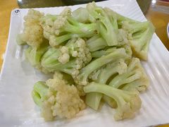 清炒台山菜花-台山美食一绝阿四台山黄鳝饭(阿四创作店)