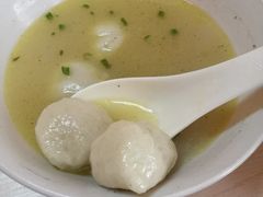 鱼圆鱼丸汤-高邮面馆(明瓦廊店)