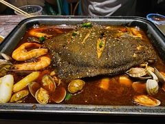 炭烤多宝鱼-海陆空(万松园店)
