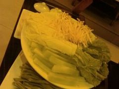 蔬菜拼盘-蜀九香火锅(九眼桥店)