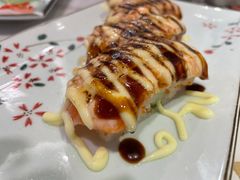 千层芝士三文鱼箱压-羽寿司(东方宝泰店)
