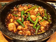 酱爆石锅蛙-绿茶餐厅(王府井永宁门店)