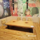 人很客气 包房是那种纯日式的榻榻米 感觉十足!