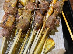 鲜切肉大羊肉串-517烧烤·龙虾·海鲜大排档(万象都荟店)