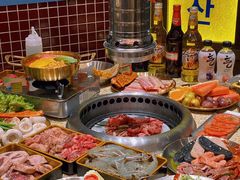 -姜胖胖首尔自助烤肉·蒸汽海鲜大排档(国瑞中心店)