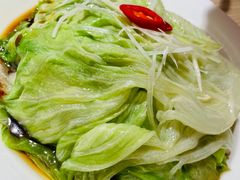 白灼西生菜-同合居·非遗东北菜(王府井店)