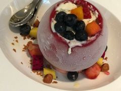 覆盆子水果冰淇淋气球-佐度王子扒房(西城红场店)