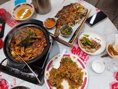 螺蛳鸭掌煲-金多鱼大排档·烤鱼·烧烤·宵夜(江南水都店)