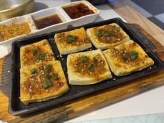 铁板豆腐-猪啊牛呀羊啊铜盘烤肉(正大广场店)