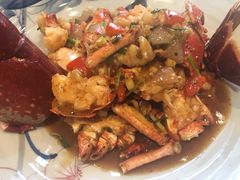 苏格兰蓝龙虾捞面-皇朝会.经典传统粤菜(外滩店)