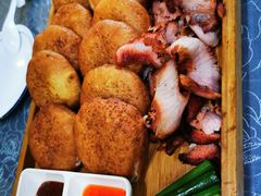 小饼炭烧肉-龙香居海鲜家常菜饭店·特色驴肉·古城浑锅