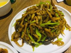 炒茄子丝-姥姥家春饼店(佳亿时尚广场店)