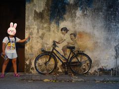 -槟城街头艺术街区