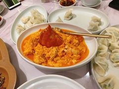 黄瓜鸡蛋虾仁水饺-喜鼎海胆水饺(平安金融中心店)
