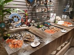 自助取餐区-万德诺富特酒店·自助餐厅(万德大厦店)