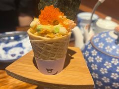 脆筒牛油果三文鱼手卷-熊藏居酒屋(kkone店)