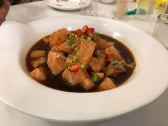 涝汁三文鱼-小郭私房菜·海肠捞饭店(学士街店)