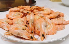 Steamed Sea Shrimp
