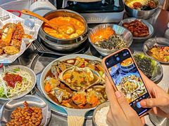 -明洞阿姨·韩式酱蟹烤肉·创意料理(三元桥店)