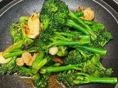 石烹虾西兰花-北平食府·北京烤鸭(北京西站六里桥店)