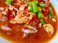 自贡仔姜跳水蛙-又见小河浜·盐帮川菜(松江商业广场店)