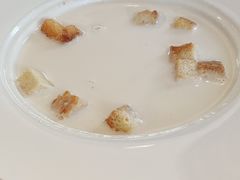 奶油鸡茸汤-小白桦西餐厅