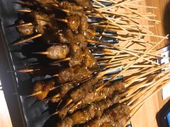 -路边摊小炉子烧烤