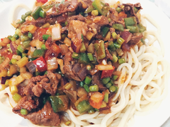 过油肉拌面-丝路香妃清真餐厅·新疆菜