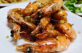Black Pepper Crispy Shrimp