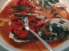 老坛剁椒蒸鲜活鱼头-遇见湘·地道湖南菜(云门店)