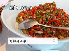 小炒黄牛肉-鸽子侯·家宴·平价海鲜(绿地店)
