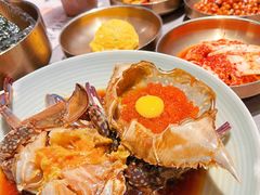 -草家酱蟹炭火烤肉店(珲春南路一店)