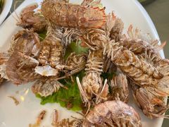 椒盐皮皮虾-天桥饭店·特色海鲜(金山嘴渔村店)